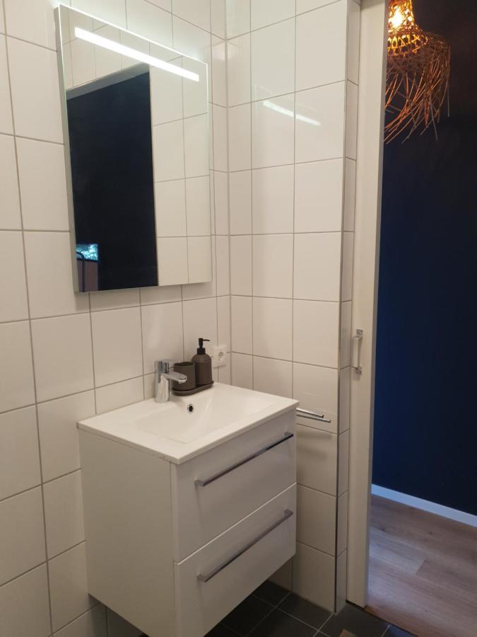 Modern Tiny House Op Rustig Watersportpark Villa Elahuizen Exterior photo